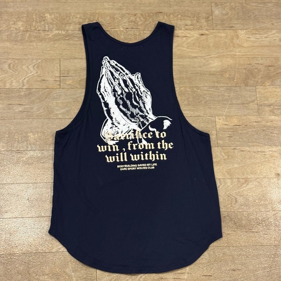 Darc Sport Other - Darc Sport Wolves "Bodybuilding Saved My Life" Tank Top Size Medium